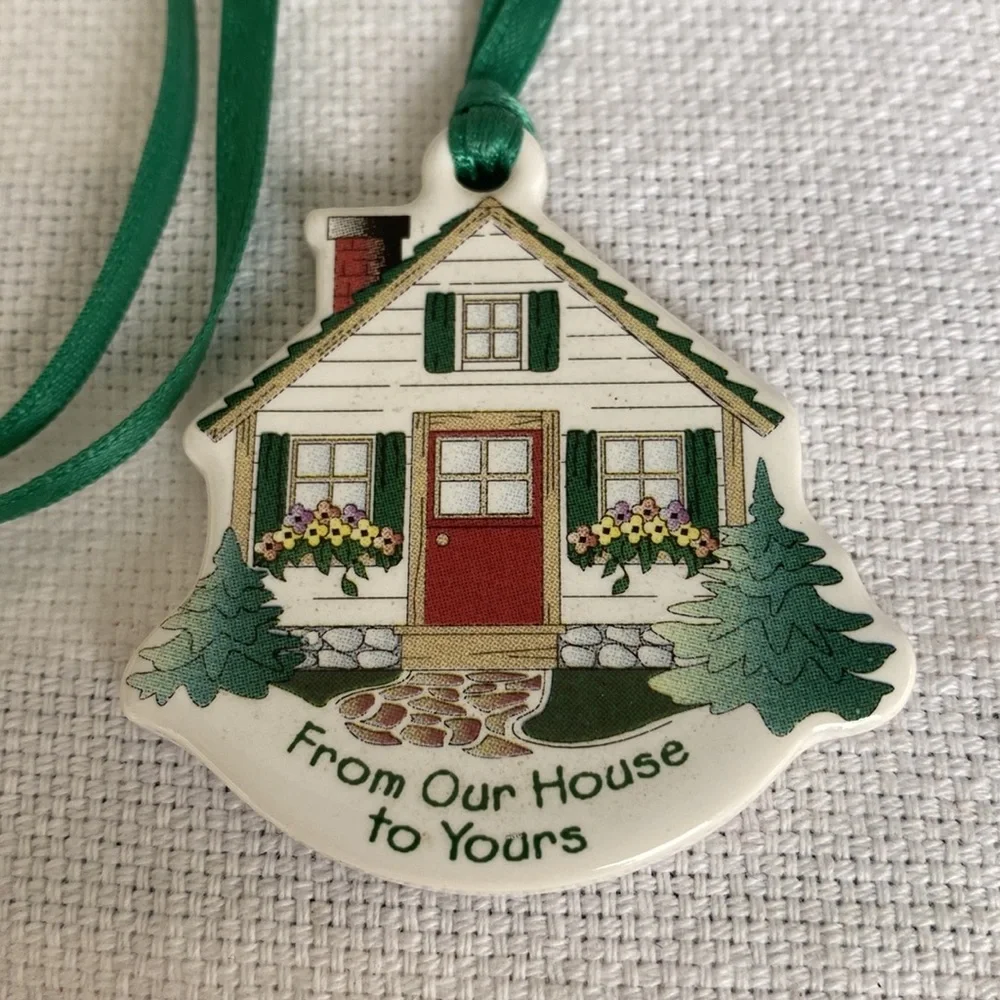 Longaberger Tie- Ons Ceramic Charms Vintage